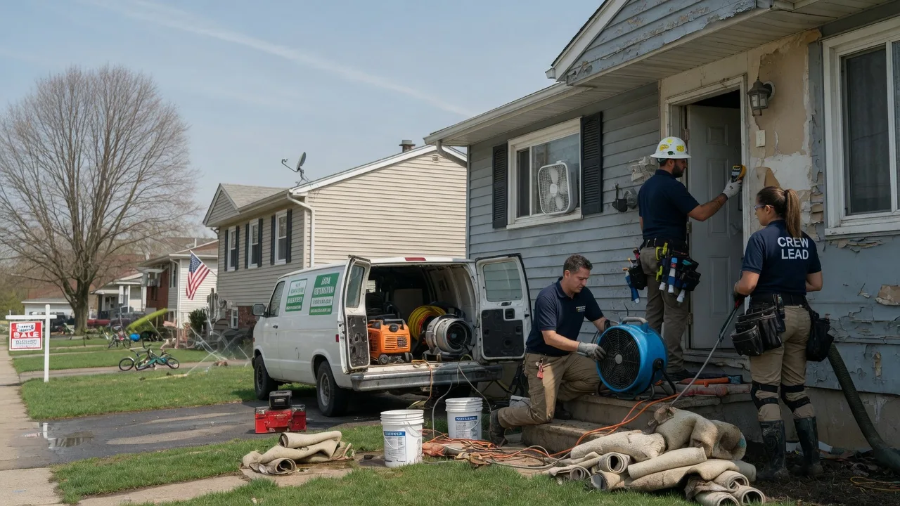 Flood Cleanup in Du Bois, IL near me