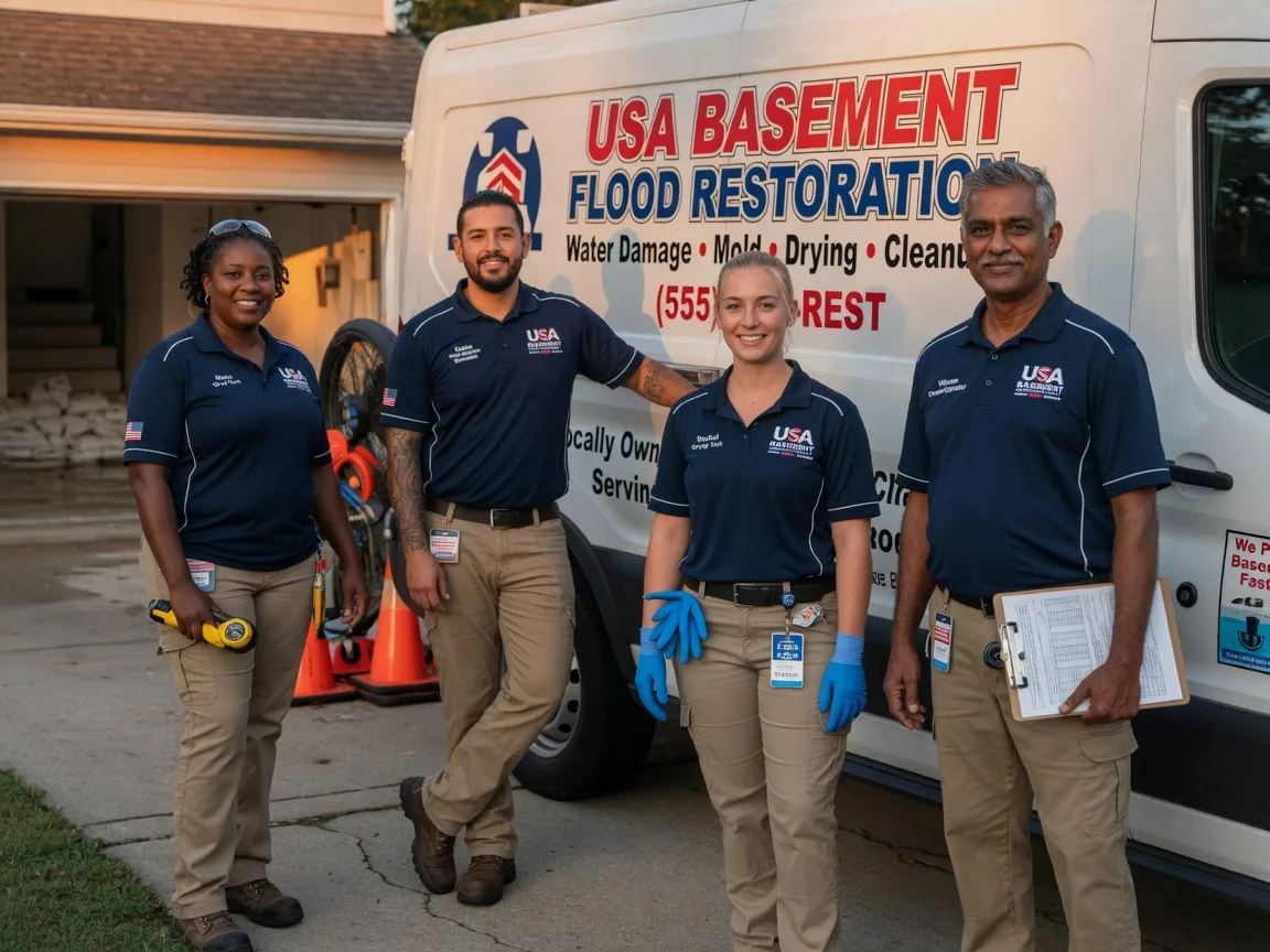Basement Flood Cleanup company in Du Bois, IL